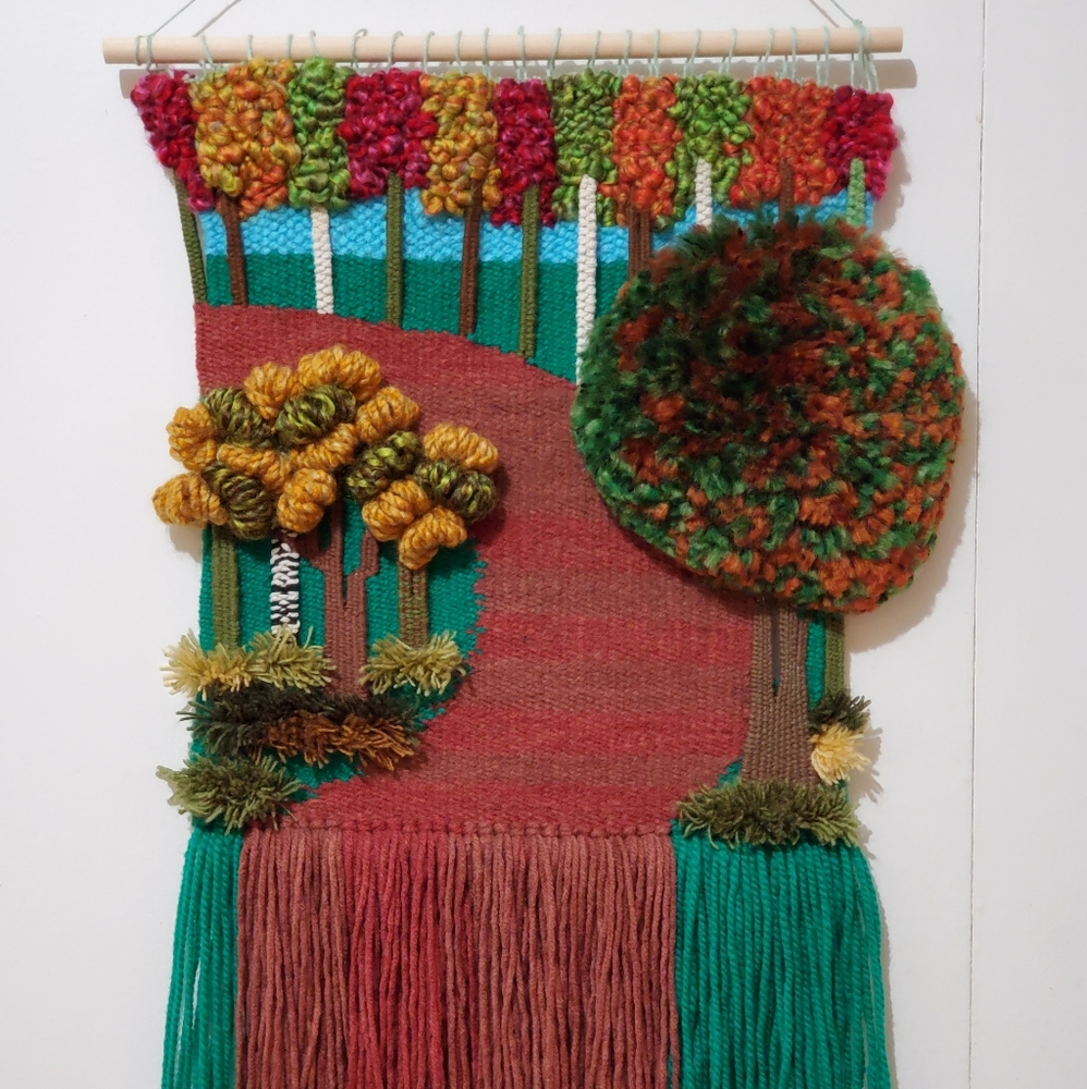 Weaving wall art